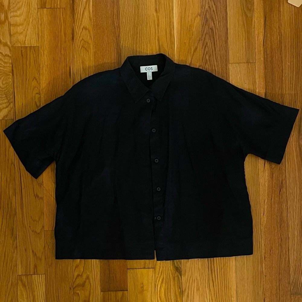 COS 100% Linen Button Down shirt